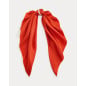 RALPH LAUREN- Foulard in seta bicolore con logo