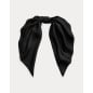 RALPH LAUREN- Foulard in seta bicolore con logo