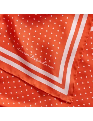 RALPH LAUREN- Foulard in Twill di Seta