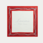 RALPH LAUREN- Foulard in Twill di Seta con logo stampato a catena