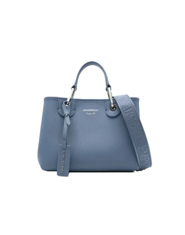 EMPORIO ARMANI- Shopper piccola MyEA stampa cervo