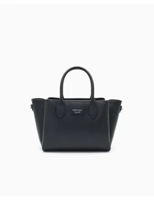 EMPORIO ARMANI- Shopper media finish palmellato