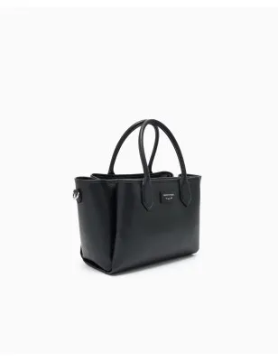 EMPORIO ARMANI- Shopper media finish palmellato