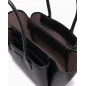 EMPORIO ARMANI- Shopper grande finish palmellato