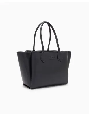 EMPORIO ARMANI- Shopper grande finish palmellato