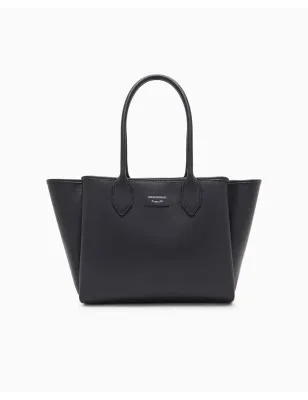 EMPORIO ARMANI- Shopper grande finish palmellato