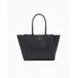 EMPORIO ARMANI- Shopper grande finish palmellato