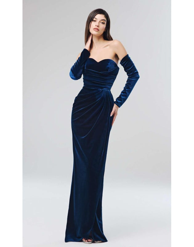 ALESSANDRO LEGORA- Abito Bustier Velvet