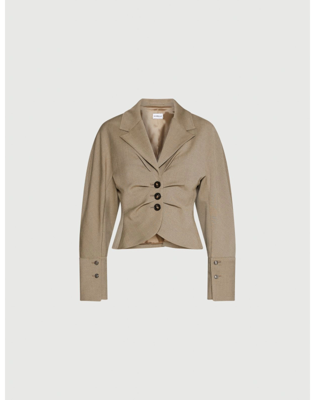 MARELLA- Blazer crop aderente