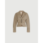 MARELLA- Blazer crop aderente