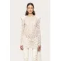 NISSA- Mini abito in pizzo decorato con paillettes