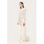 NISSA- Mini abito in pizzo decorato con paillettes