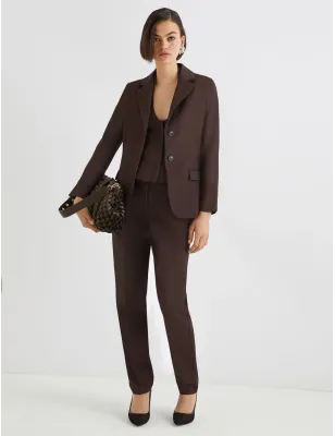 MARELLA- Blazer monopetto in misto lana