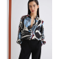 MARELLA- Camicia in satin stampato