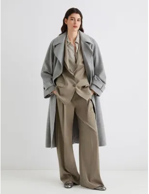 MARELLA- Camicia in twill lavato