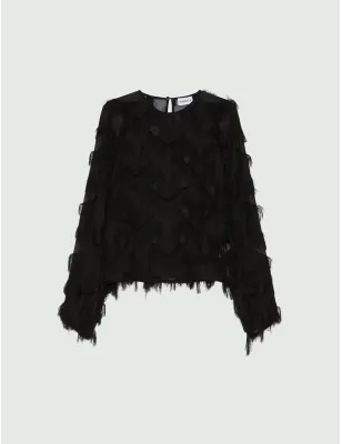 MARELLA- Blusa in fil coupé