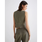 MARELLA- Gilet in saglia fluida