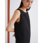 MARELLA- Top smanicato in envers satin