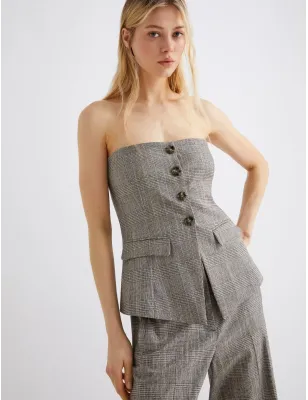 MARELLA- Top con bottoni