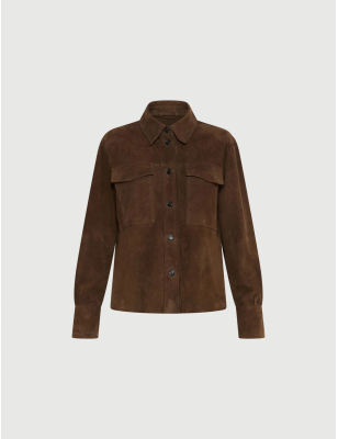 MARELLA- Camicia in suede
