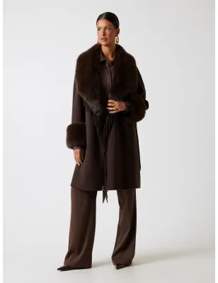 MARCIANO by GUESS- Cappotto lungo misto lana Marciano