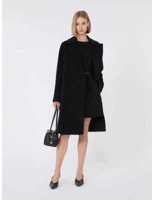 Max Mara - Cappotto a vestaglia in lana