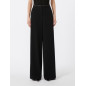 MAX MARA - Pantalone largo in cady