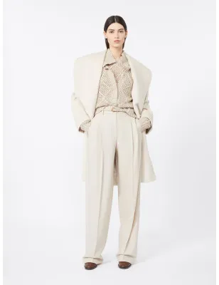 MAX MARA - Pantalone in saglia di lana