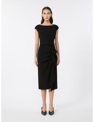 MAX MARA - Abito aderente in cady