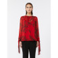 MAX MARA - Blusa in chiffon di pura seta