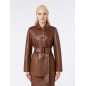 MAX MARA - Giacca in nappa con cintura