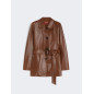MAX MARA - Giacca in nappa con cintura