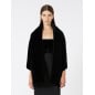 MAX MARA - Stola reversibile in velluto e duchesse MAX MARA - Stola reversibile in velluto e duchesse