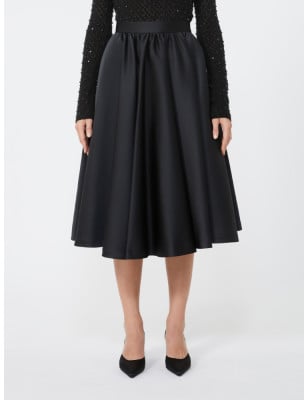 MAX MARA - Gonna a corolla in duchesse