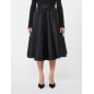 MAX MARA - Gonna a corolla in duchesse