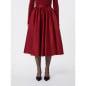 MAX MARA - Gonna a corolla in duchesse