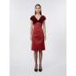 MAX MARA - Abito con corpetto in velluto