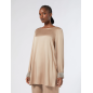 MARINA RINALDI - Blusa in crepe envers satin