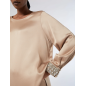 MARINA RINALDI - Blusa in crepe envers satin
