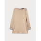 MARINA RINALDI - Blusa in crepe envers satin