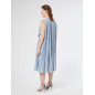MARINA RINALDI - Abito in crepe plissè