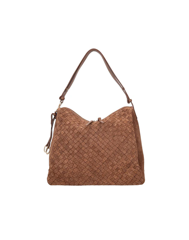 TOSCA BLU- Borsa a spalla Susan intrecciata