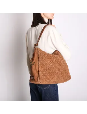 TOSCA BLU- Borsa a spalla Susan intrecciata