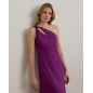 RALPH LAUREN- Abito monospalla in charmeuse