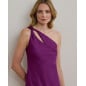 RALPH LAUREN- Abito monospalla in charmeuse