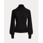RALPH LAUREN- Maglia con collo a lupetto e bottoni