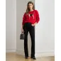 RALPH LAUREN- Maglia in cotone con segugio