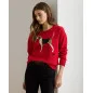 RALPH LAUREN- Maglia in cotone con segugio