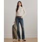 RALPH LAUREN- Maglia dolcevita in misto seta