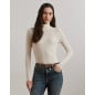 RALPH LAUREN- Maglia dolcevita in misto seta